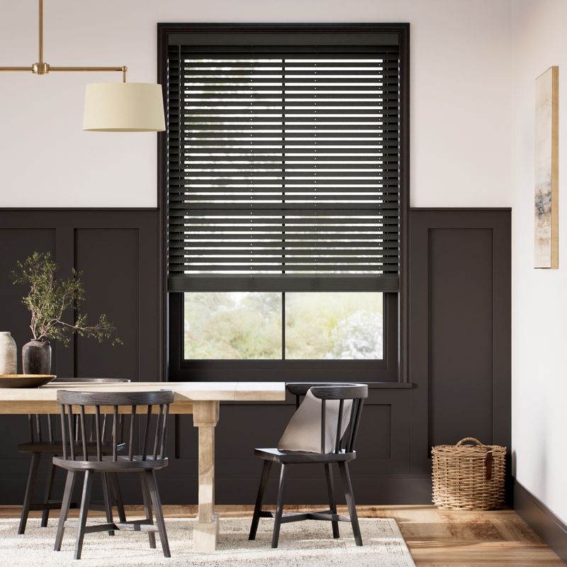 コードレス  メトロポリタン スチールグレー ウッドブラインド