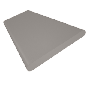 コードレス  メトロポリタン ライトグレー ウッドブラインド サンプルの写真