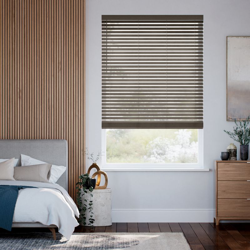 コードレス  メトロポリタン アンティークブラウン ウッドブラインド