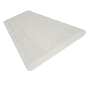 コードレス  メトロポリタン シンプルホワイト ウッドブラインド サンプルの写真