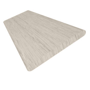 コードレス ラスティック シャビーホワイト ウッドブラインド サンプルの写真