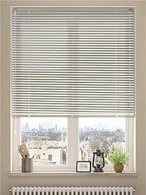 【カーテンレール可】エッセンス　ニュートラルグレー アルミブラインド サムネイル写真