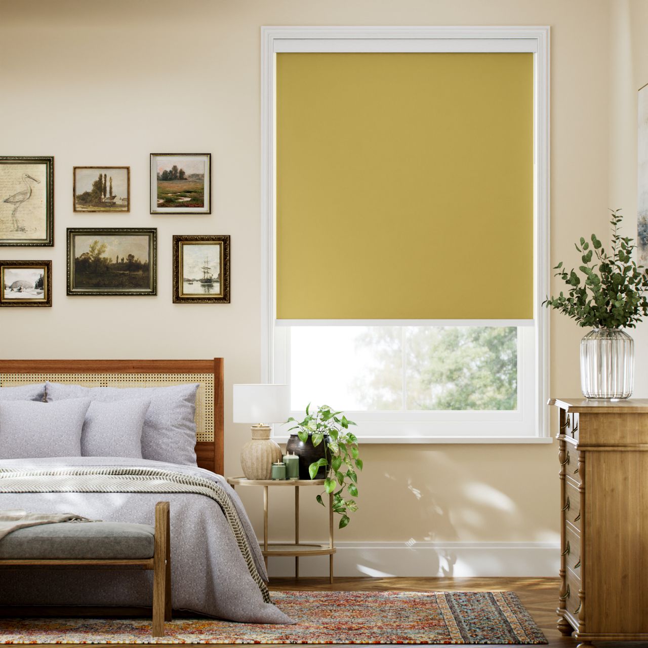 【カーテンレール可】遮光 コーンスキン ロールスクリーン