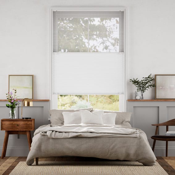 カーテンレール可】ツインハニカム シアーダヴ ハニカムシェード