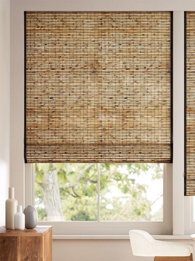 すだれ 竹 ローマンシェード | 竹やジュートなど天然素材のみ使用した