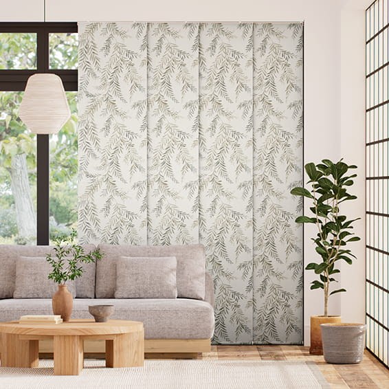 ダプルドファーンズ・ミネラル パネルブラインド