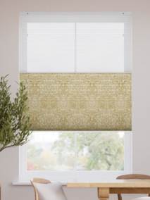 ツインハニカム シアー ウィリアムモリス ブラックソーン サフラン ツインハニカムシェード サムネイル写真