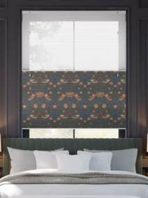 ツインハニカム シアー ウィリアムモリス いちご泥棒 ジュエル ツインハニカムシェード サムネイル写真