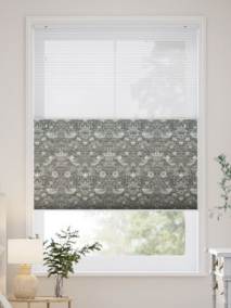 ツインハニカム シアー ウィリアムモリス いちご泥棒 マナーグレー ツインハニカムシェード サムネイル写真