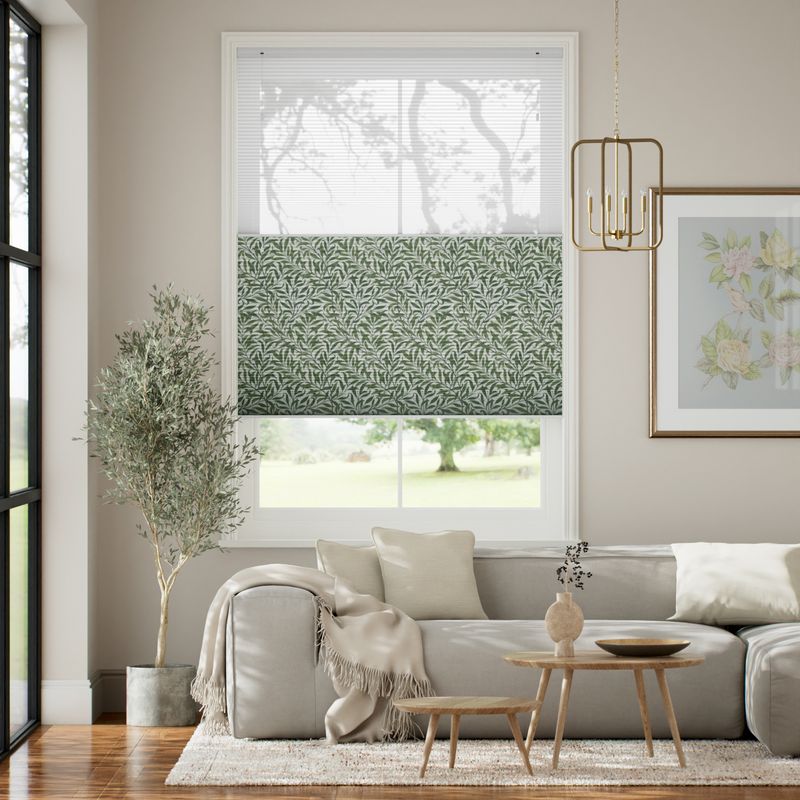 ツインハニカム シアー ウィリアムモリス ウイローバウ バイン シェード