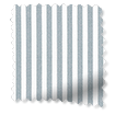 デボンストライプ　オーシャンブルー カーテン サンプルの写真