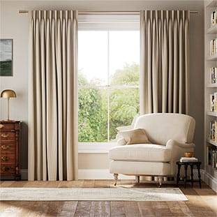 デボンストライプ　サンド カーテン サムネイル写真