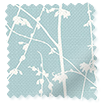 ドックリーフ　スカイブルー ロールスクリーン サンプルの写真