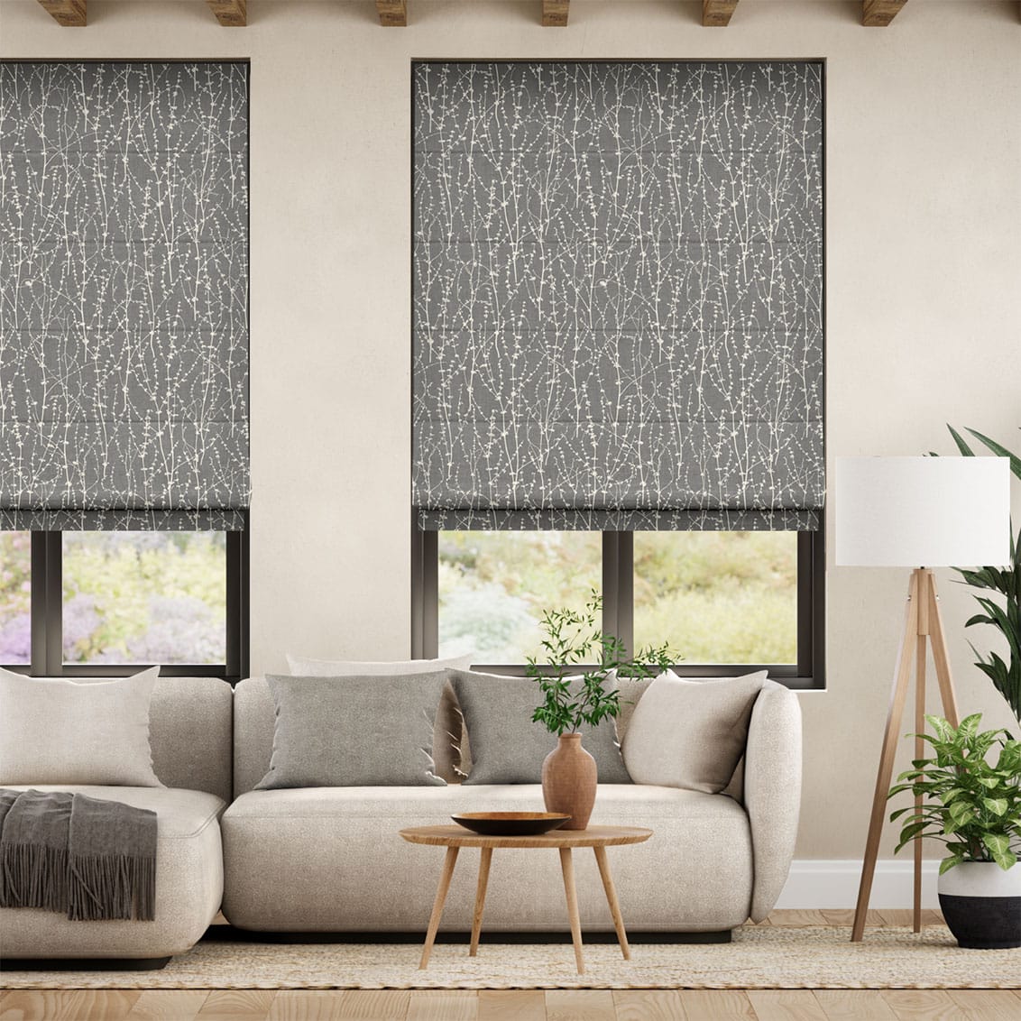 ドックリーフ　ストーム ローマンシェード