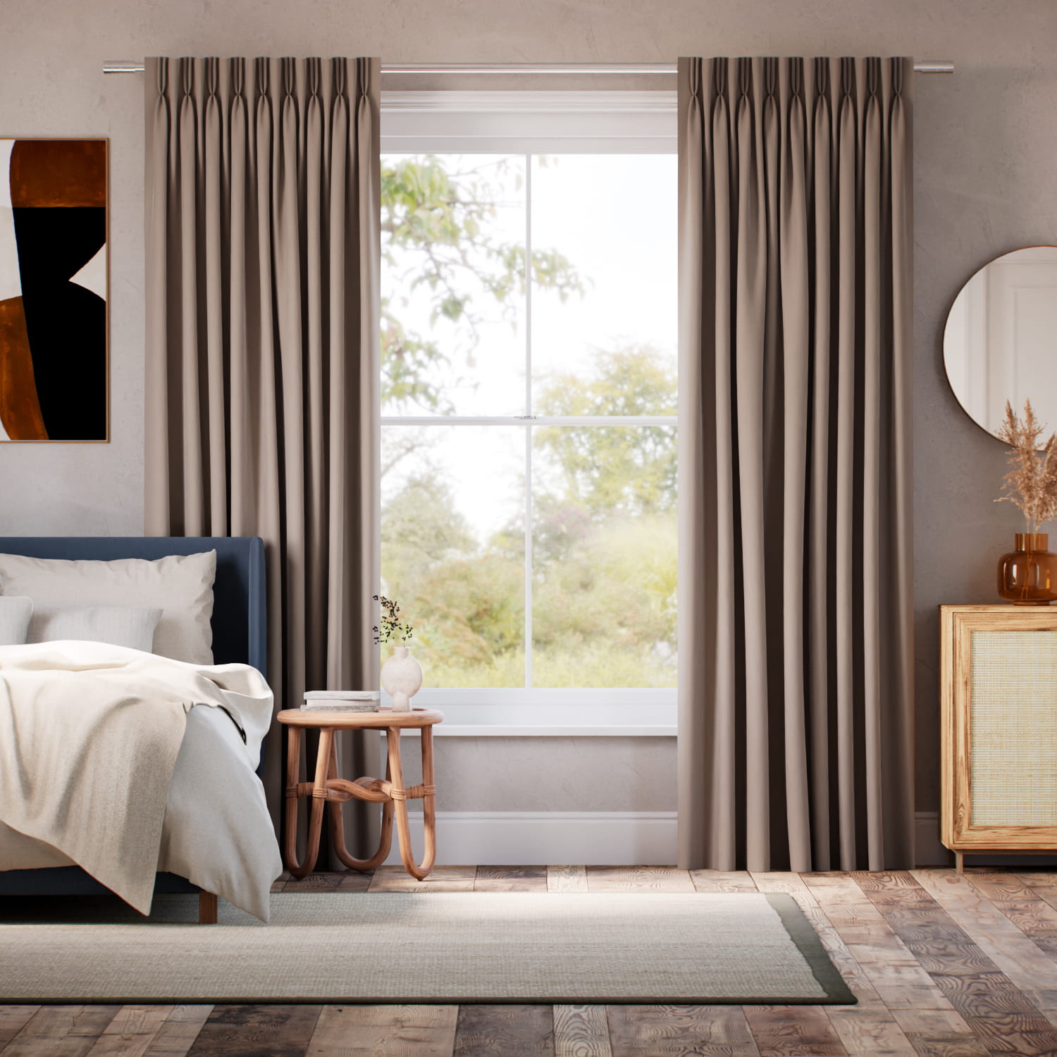 遮光 くるみ カーテン