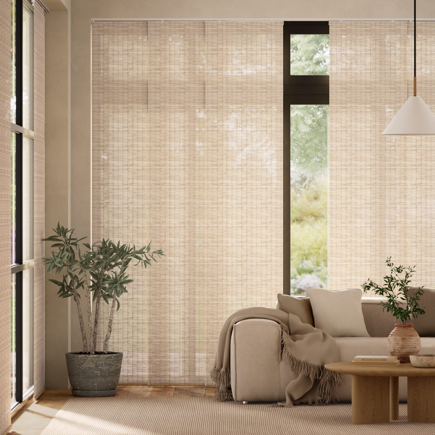 ドラド メープル すだれバーチカル・パネルブラインド