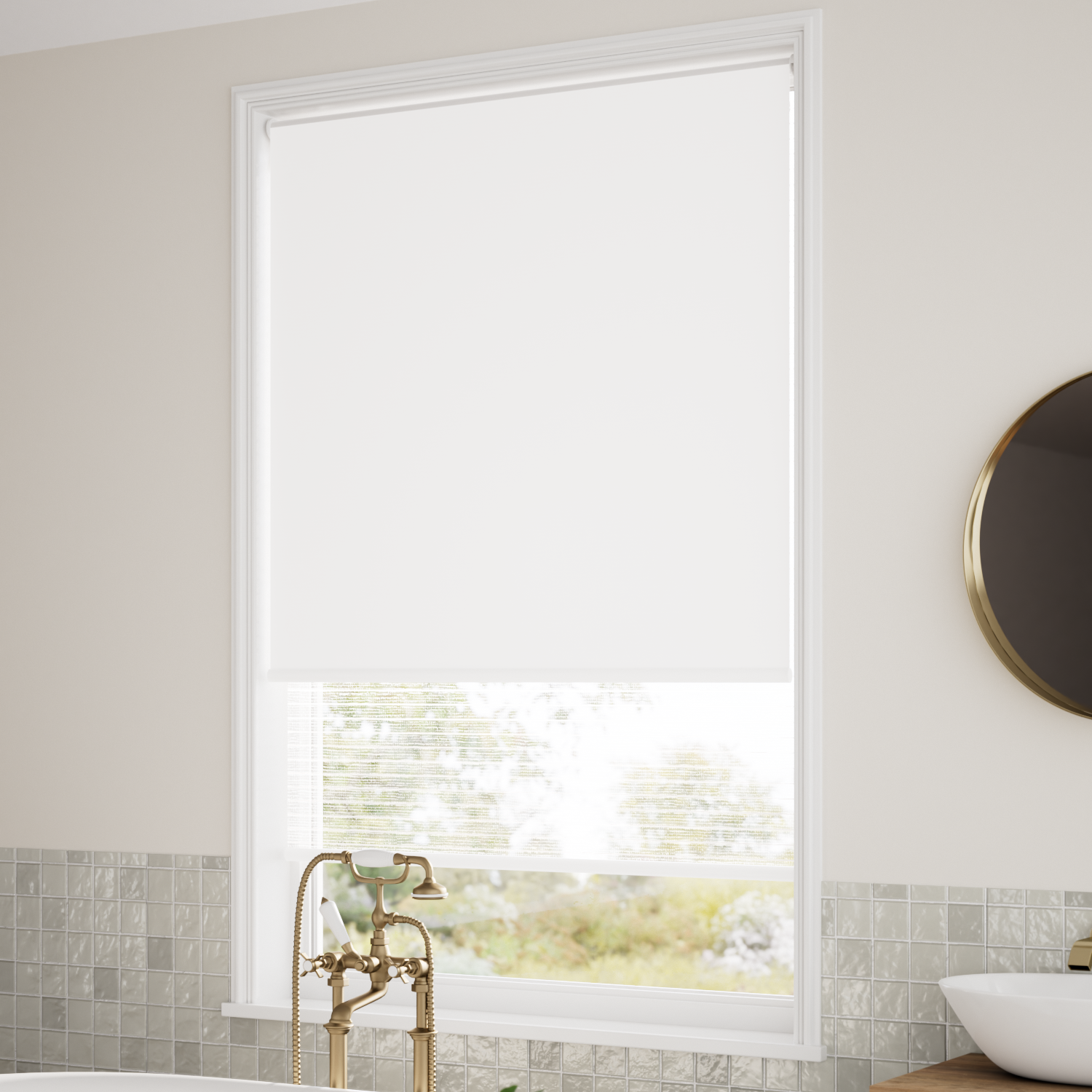 遮光 アリア チョーク ダブルロールスクリーン