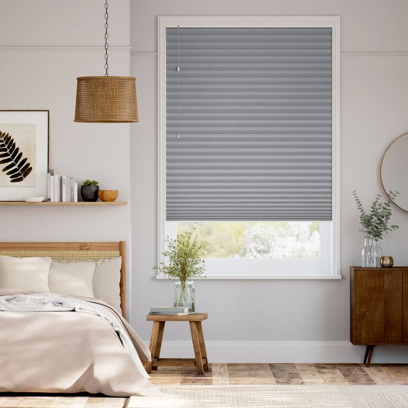 マックス・遮光ハニカム スレートブルー ハニカムシェード