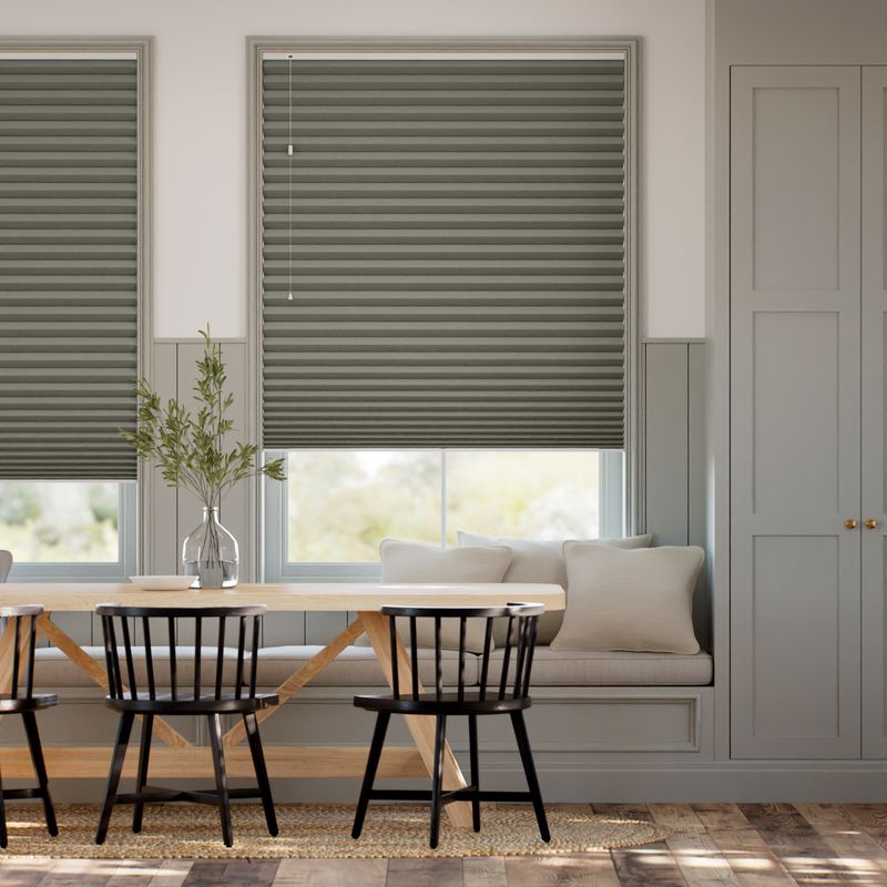 マックス・遮光ハニカム ゲインズボログレー ハニカムシェード