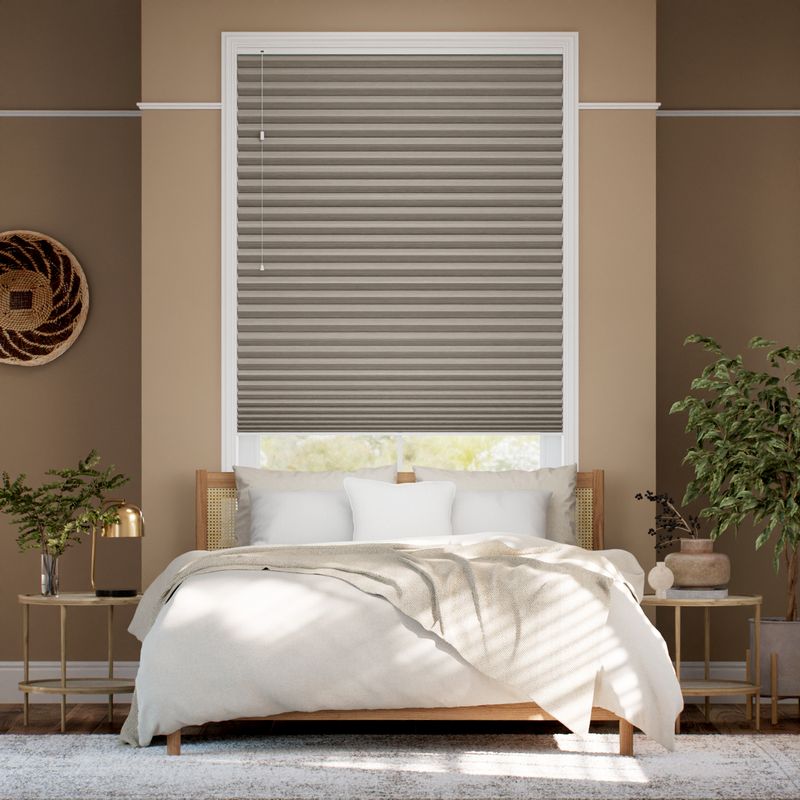 マックス・遮光ハニカム テクスチャードオートミール ハニカムシェード