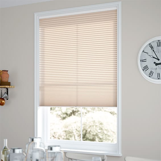 コードレス採光ハニカム アーモンド ハニカムシェード