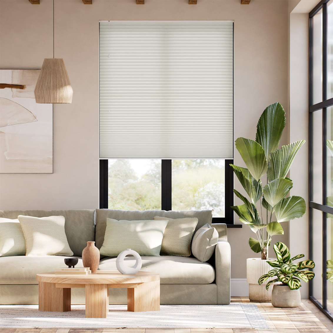 採光ハニカム リリス アロエ ハニカムシェード