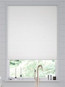 コードレスハニカム|子供部屋にも安心設計、プッシュ式でらくらく昇降