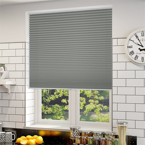 コードレス遮光ハニカム ニッケルグレー ハニカムシェード