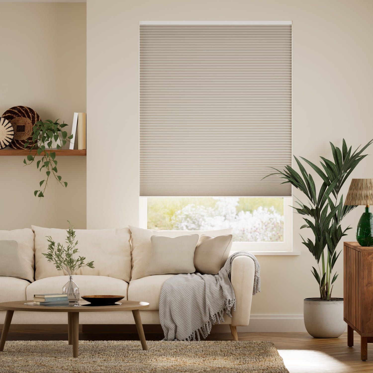 電動 遮光ハニカム ぺブル ハニカムシェード