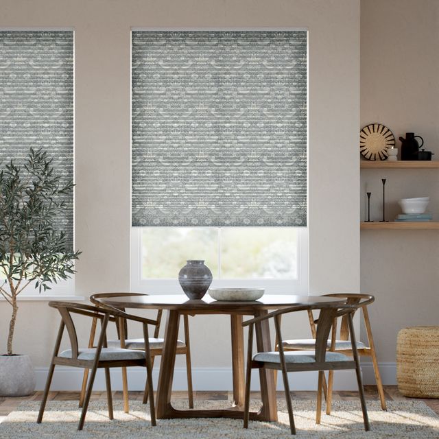 電動 採光ハニカム ウィリアムモリス いちご泥棒 マナーグレー シェード