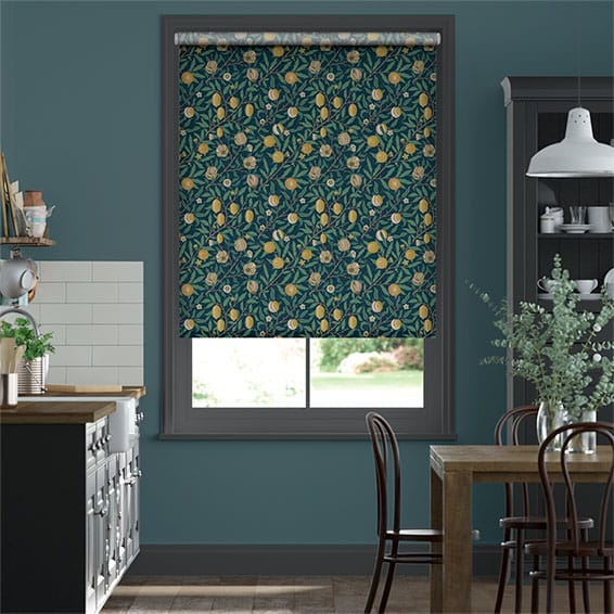 電動 ウィリアムモリス フルーツ エーゲ ロールスクリーン