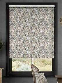 電動 ウィリアムモリス ウイローバウ ミンク ロールスクリーン サムネイル写真