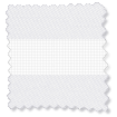 ゼブラ  遮光　アイスホワイト 調光ロールスクリーン サンプルの写真