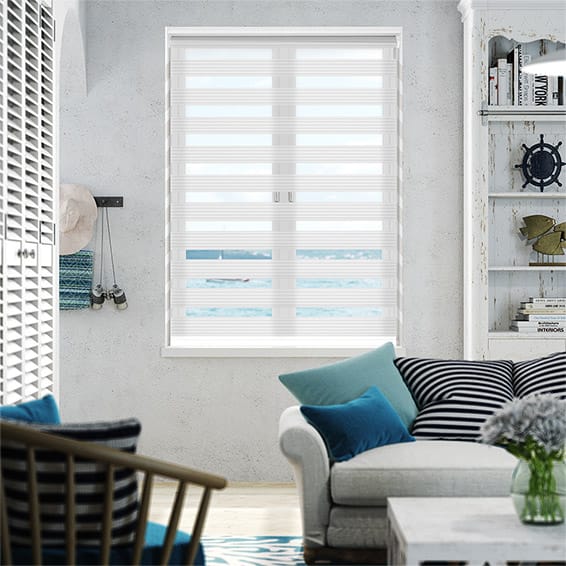 ゼブラ  ルグゼ ・チタンホワイト 調光ロールスクリーン