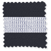 ゼブラ ミッドナイトブルー 調光ロールスクリーン サンプルの写真