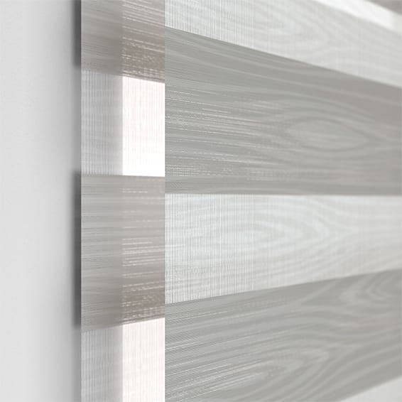 ゼブラ パールグレー 調光ロールスクリーン