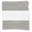 ゼブラ パールグレー 調光ロールスクリーン サンプルの写真