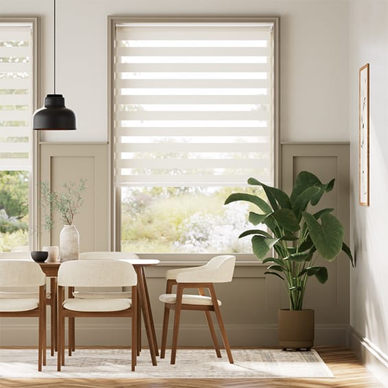 ゼブラ ビンテージクリーム 調光ロールスクリーン