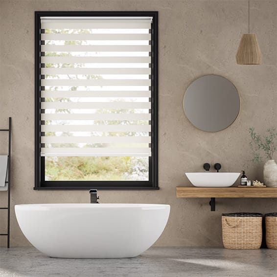 電動 ゼブラ ルグゼ・クリーム 調光ロールスクリーン