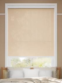 防炎 非遮光 ピーチ ロールスクリーン サムネイル写真