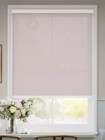 防炎 非遮光 ピンク ロールスクリーン サムネイル写真