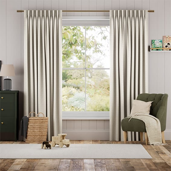 フスチャン オートミール カーテン