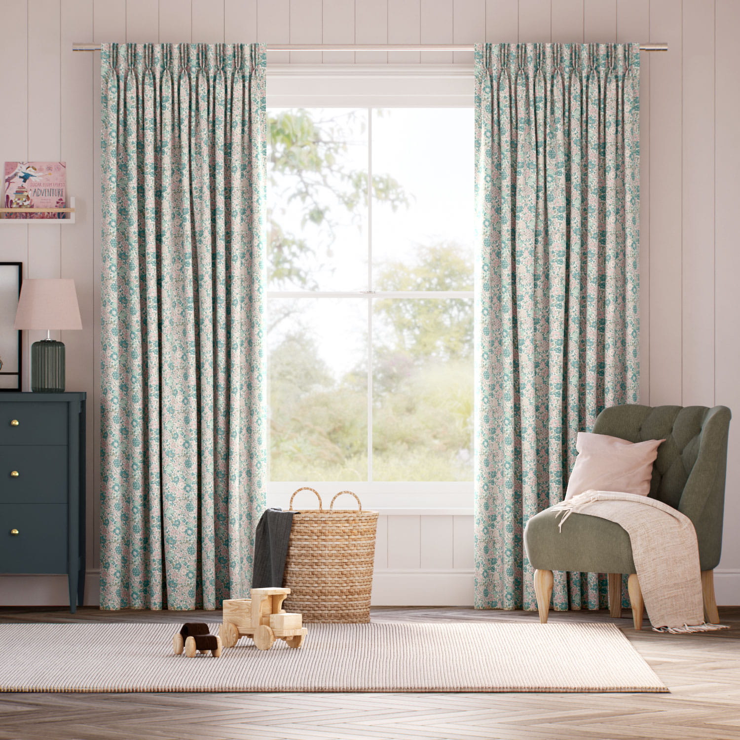 グレン・リヨン バジル カーテン