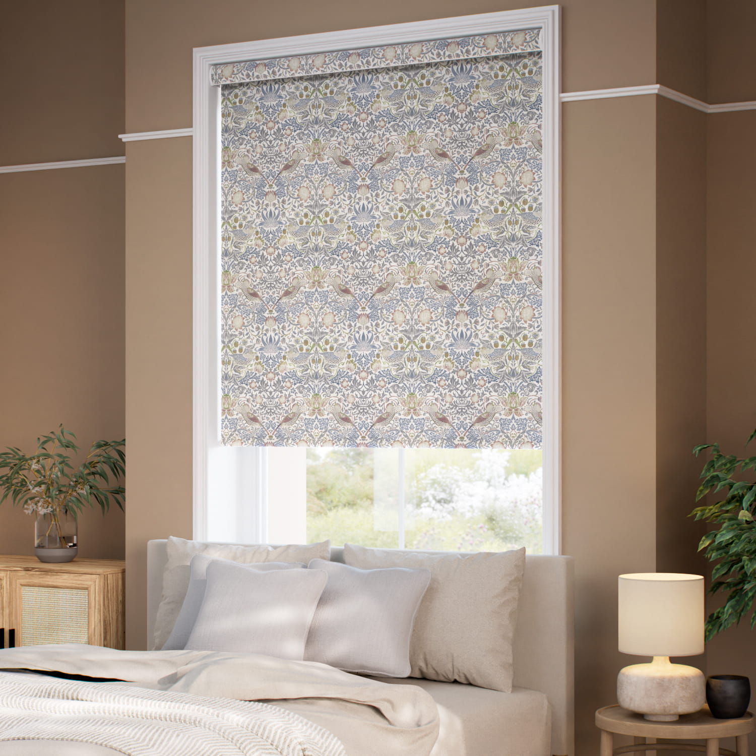 コードレス William Morris -ウイリアムモリス いちご泥棒 ローズ