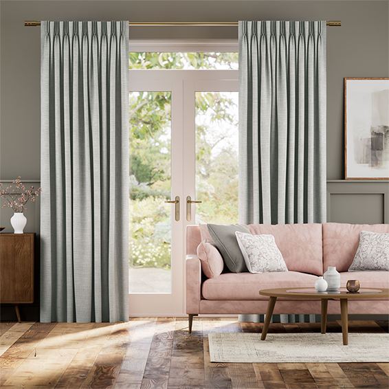 ハーロー ウーブングレー カーテン