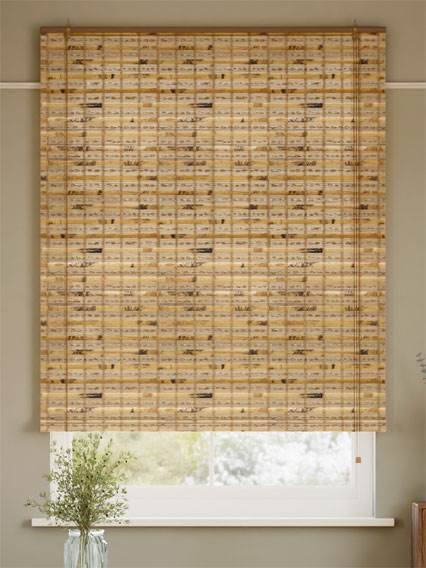 ジャワ シダー Roll Up Woven Wood サムネイル写真