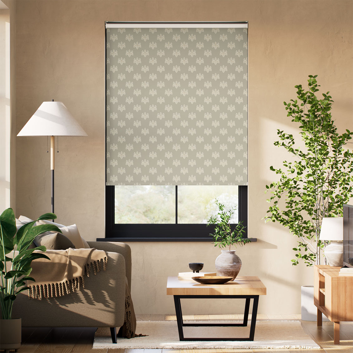 桐 麻 ロールスクリーン