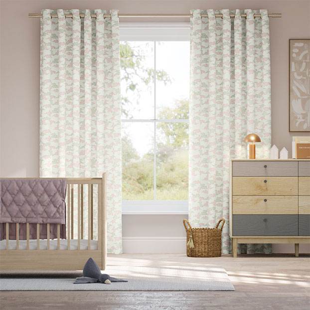 雲 桃 カーテン サムネイル写真