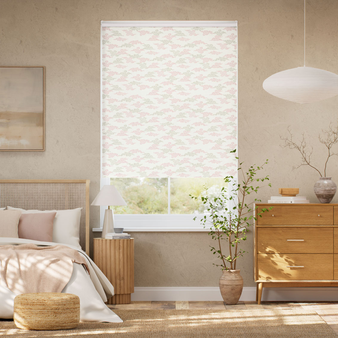 雲 桃 ロールスクリーン