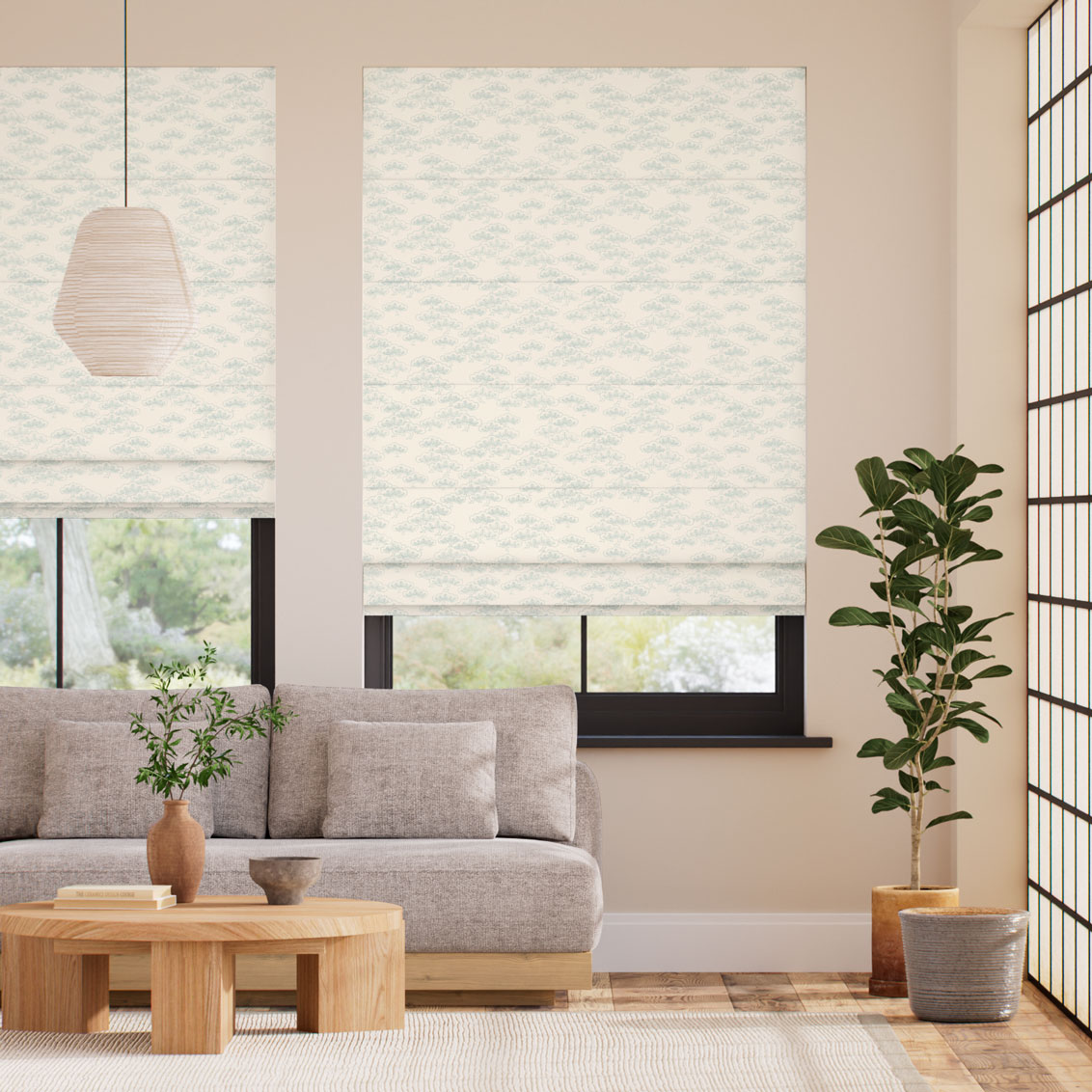 松 朝空 ローマンシェード